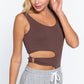 Suave Cut-out Seamless Bodysuit