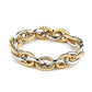 Fashion Metal Double Link Bracelet
