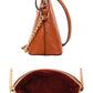 2in1 Quilt Stitching Crossbody Bag With Wallet Set