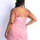 Rhinestone Strapped Dress