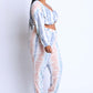 Tie Die Off Shoulder Set