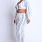 Tie Die Off Shoulder Set